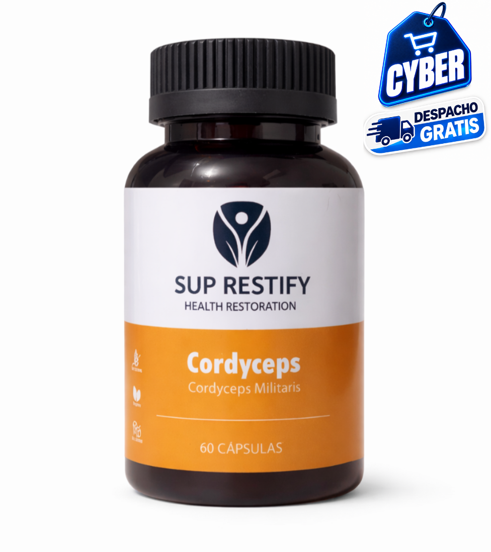 Cordyceps militaris · 800 mg por dosis – 60 cápsulas