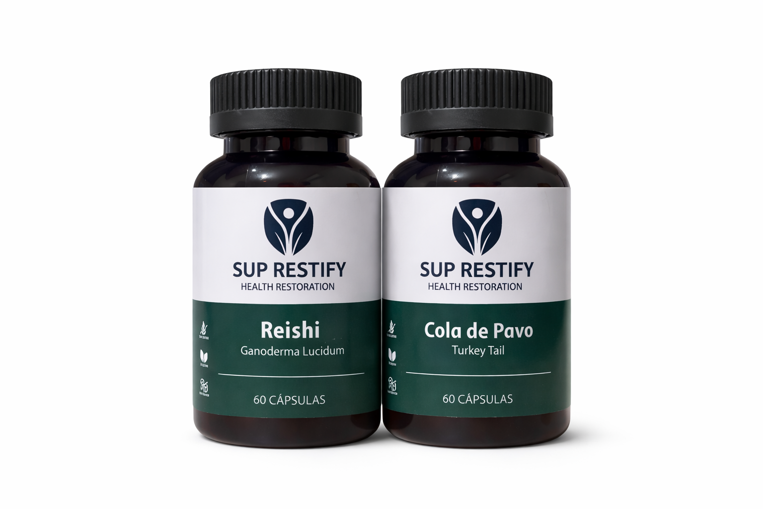 Reishi + Cola de pavo - 60 cápsulas "Inmunidad y defensa"