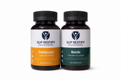 Cordyceps + Reishi - 60 cápsulas "Pack Energía & Resiliencia"