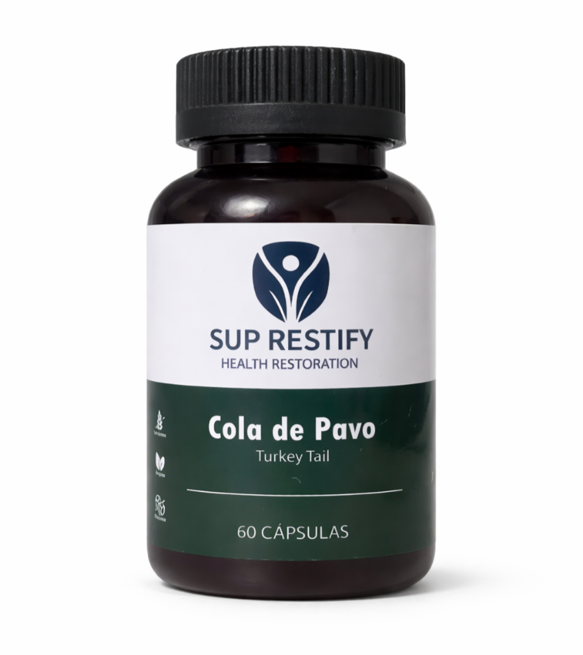 Cola de pavo - 60 cápsulas